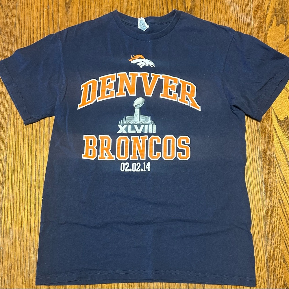 Super Bowl 2014 Denver Broncos T-Shirt